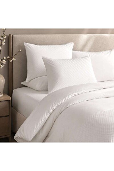 PAN HOME HH Luxe 600TC Cotton Sateen Engineered Dobby 3-Piece Queen Comforter...