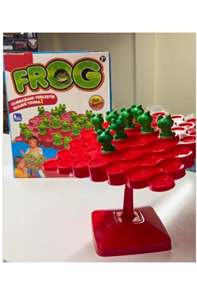 Bengi Store Kutulu Dikkat Ve Denge Geliştirici Buz Tuzağı Buz Kırma ve Frog Kurbağa Denge Oyunu İkili Set