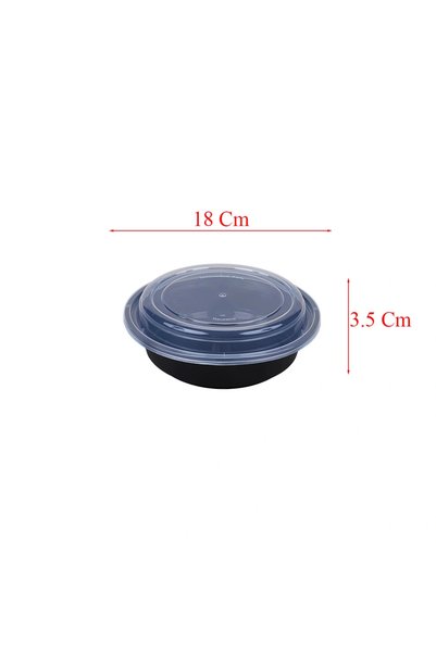RITCO Round Microwave Plate Carton 24 (150 Plates/Carton)