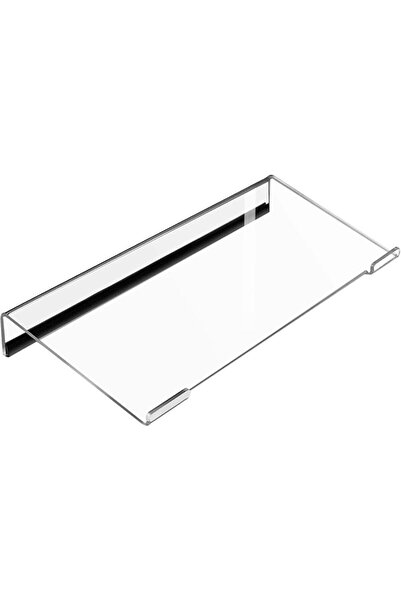 JOYZZZ Computer Keyboard Stand, Slim Design Keyboard Riser for Desk, Space-Sa...