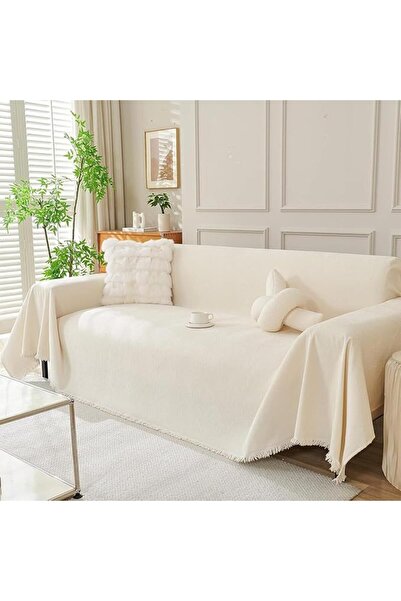 GENERAL Tazweeq Sofa Cover, 180x150cm, Anti-Slip Washable 3-Seat Couch Slipco...