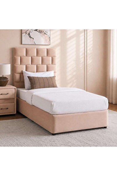 PAN HOME AETHER SINGLE BED 90X190 CM - GOLD