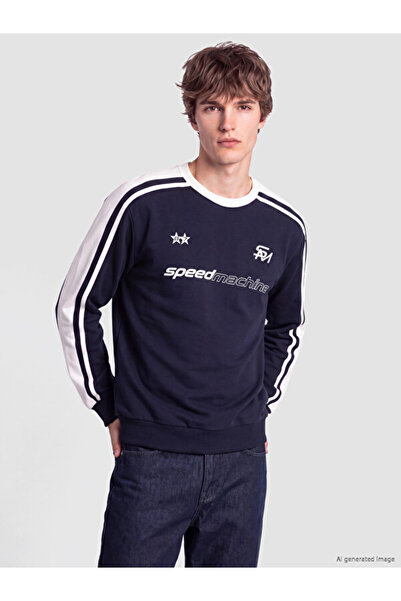LC Waikiki Crew neck printed men's sweatshirt