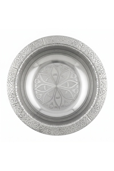 Emrullah Rostfrei Stainless Steel Soup Plate 15.5 cm Patterned Luxury Set of ...