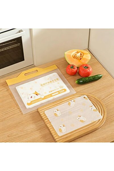 Yelajoy 10 Sheet Disposable Cutting Board Pads, Cutting Board Mats Non-Slip,D...