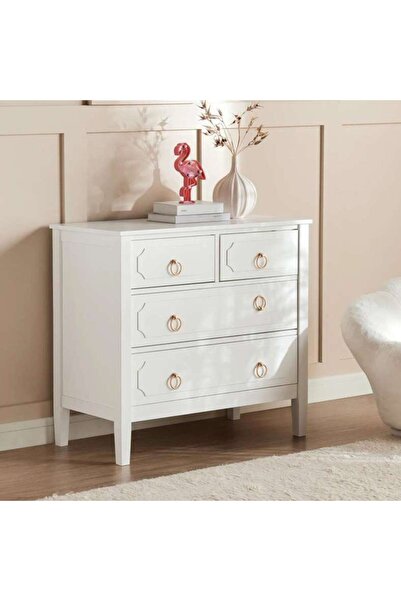 PAN HOME MADISON REGENCY KIDS DRESSER - WHITE