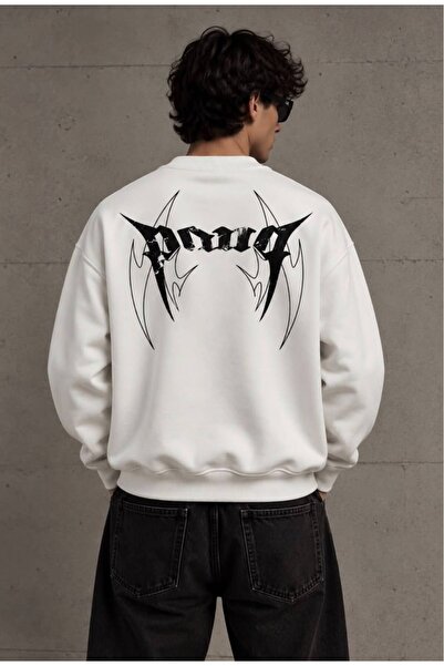 NOWA Build In Pain Oversize Black Sweatshirt