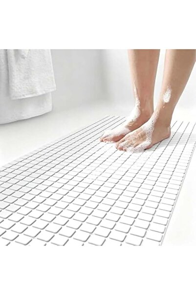 GENERAL DL&3UP Non-Slip Shower Mat,35.4 x 15.7Inch Extra Long Bathtub Mat wit...