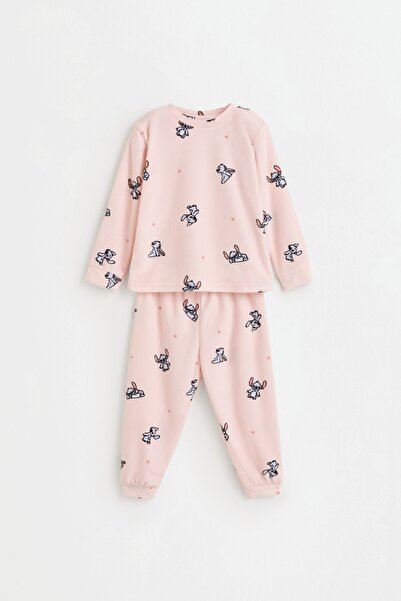 LEFTIES Stitch ©Disney kadife pijama takımı