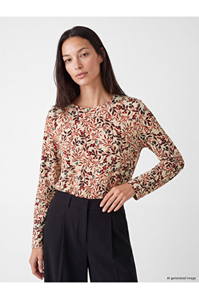 LC Waikiki Crew Neck Floral Women's T-Shirt