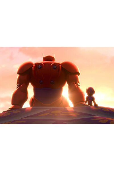 OEM Poster Big Hero 6 Movie Art 4k, 61x90 cm, poster4073