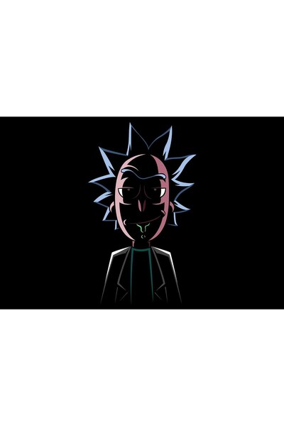 OEM Poster Rick Sanchez 4k 2020, 61x90 cm, poster3990