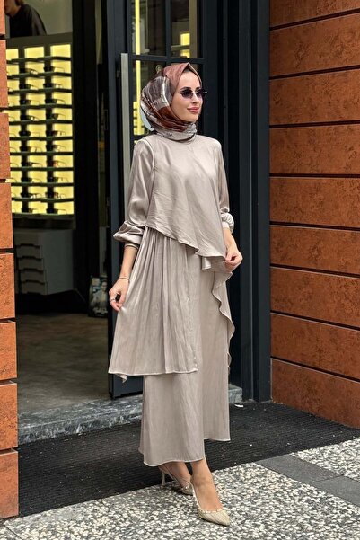 QOOQ STORE QOOQ Heavy Etekli Takım 27FW217 Taş