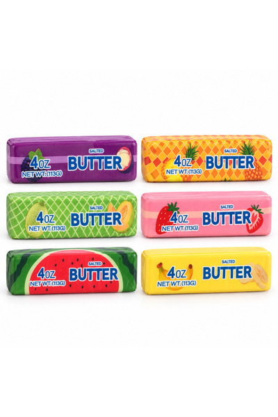 Generic Brand Jucărie antistres Butter, model Squishy, moale și flexibilă, de...