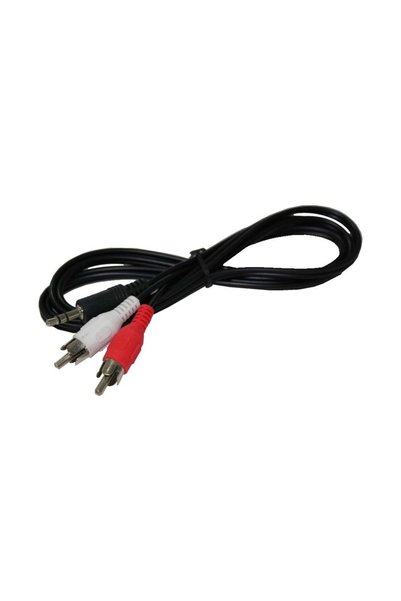 Midcom Rose RC-15 1,5cm 3.5mm/M To 2*RCA/M Ses Kablosu