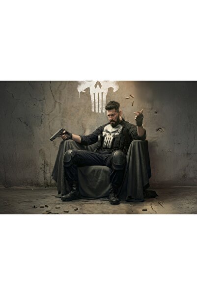 OEM Poster The Punisher Darkness Didnot Scare Him, 61x90 cm, poster4121