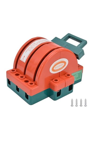 GENERAL 63A Electric Knife Switch, 3P ABS Double Throw Power Isolation Switch...