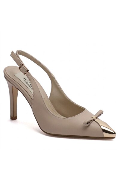 KUUM LONDON K145-25882 Beige Vip Exclus 7 cm Women's Shoes