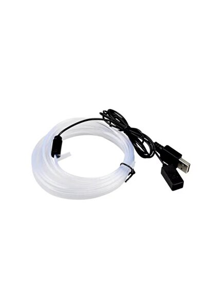 OEM Lumini ambientale LED RGB auto, conexiune USB cu telecomandă cu fir, 3 metri