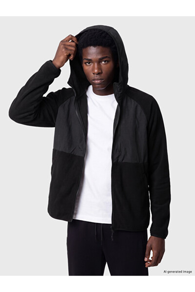 LC Waikiki I Hooded Men's Fleece Zip-Up Sweatshirt from Freezen Store
