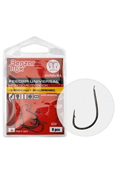 Benzar Mix Benzar Universal Feeder Hooks, No. 6, 8 pcs/pack