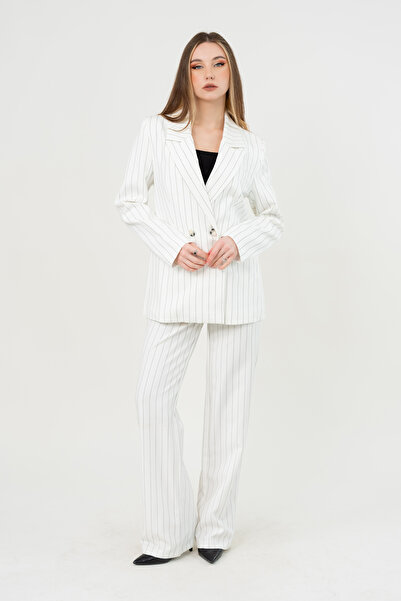 Jodtique Striped Women's Formal Business Suit