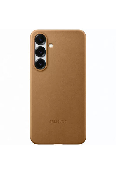 Samsung Husă de protecție din piele tip Kindsuit pentru Galaxy S25+ Gold