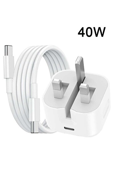 DRAKLAW شاحن آيفون، شاحن سريع 40 واط لآيفون 17 و16 برو، شاحن USB-C سريع بتقني...