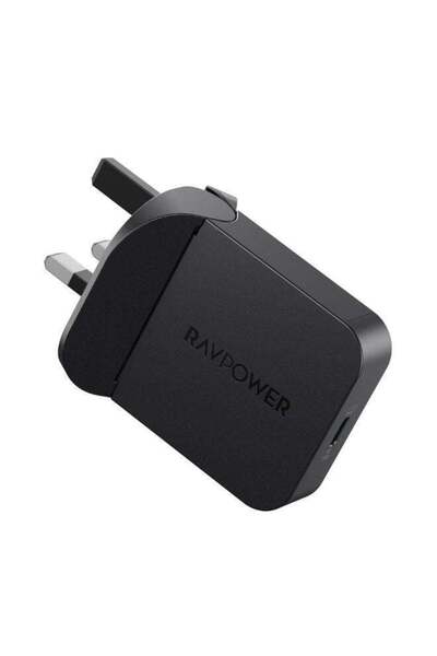 RavPower PD Pioneer 35W 1-Port Wall Charger, GaN 5.0, Foldable Compact Design...