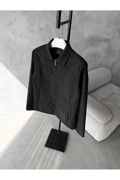 The Hench Men's Lined Zippered Casual Jacket