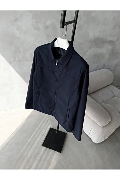 The Hench Men's Lined Zippered Casual Jacket