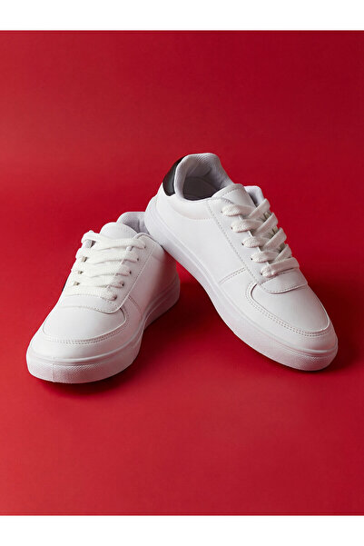 LC Waikiki Lcw Steps White Boys' Sneaker with Nevavm Difference