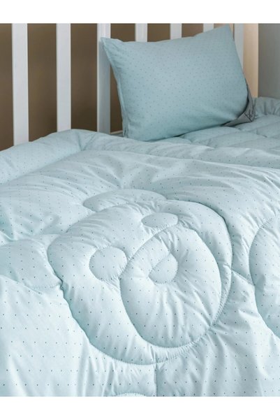 homewell Bamboo Baby Quilt 95X145 cm 0-6 Years Hypoallergenic Mint