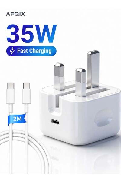 GENERAL AFQIX 35W Charger for IPhone 17 Pro Max, IPhone 16 & IPhone 15 Pro Ma...