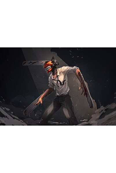 OEM Постер Денджи от Chainsaw Man, 61x90 см, poster4556
