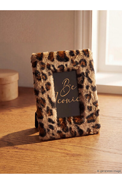 LC Waikiki LCW HOME Karışık Leopar Desenli Fotoğraf Çerçevesi