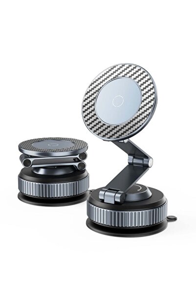 GENERAL XXZU Multi-angle Folding Phone Holder, Vacuum Suction Base Car Phone ...