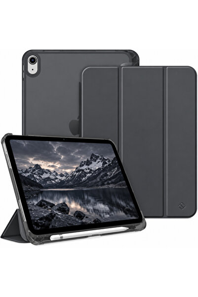 UnDePlus Apple iPad 11.Nesil A16 11inç/10.Nesil 10.9inç Kılıf Flip Cover Kale...