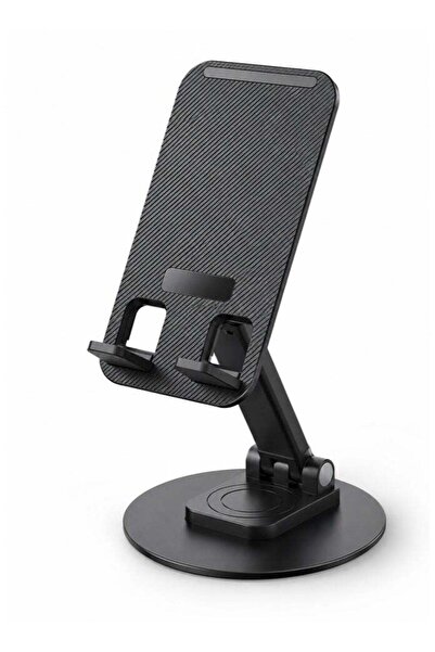 CLEAROLL CLEAR TONE Mobile & Tablet Stand – 360° Rotatable Foldable Desk Hold...