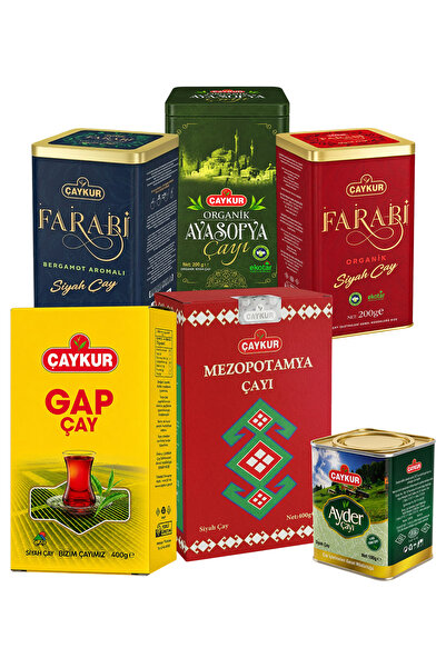 Çaykur GAP Mezopotamya Ayder Farabi ve Ayasofya Özel Seri Çay Paketi