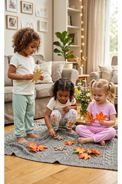 CemBebe Bebek Ve Çocuklar İçin Üçlü Pijama Alt Setleri Rahat Kesim Yumuşak Ku...