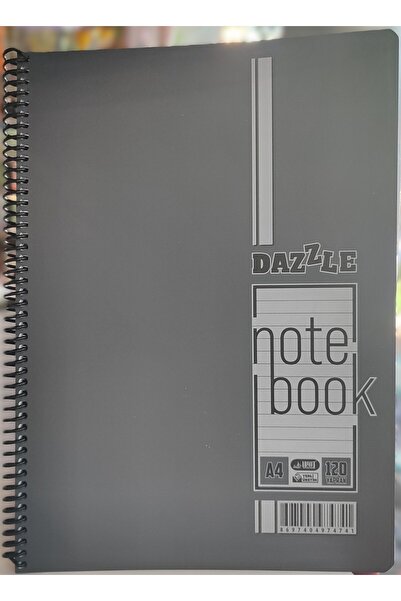 ada çanta kırtasiye Dazzle A4 120 Sheets Spiral Ruled Notebook Ard990001