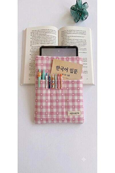ikizelbutik Pinterest Puff Book Cover 27X22 cm |   Book Tablet iPad Case |   ...