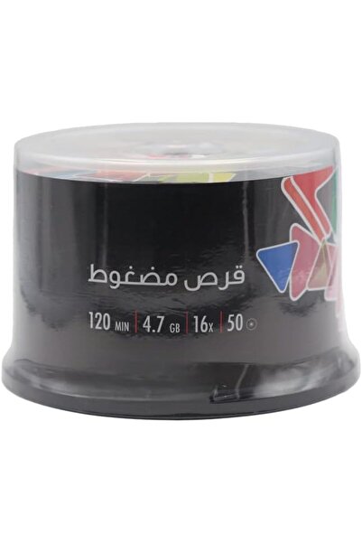 Generic DVD-R Blank Discs, 4.7 GB, 16x Speed, 120 Minutes, Pack of 50