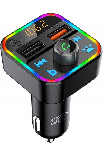 LTC TR226 Transmițător FM auto SD MP3 USB Bluetooth kit hands-free pentru ape...