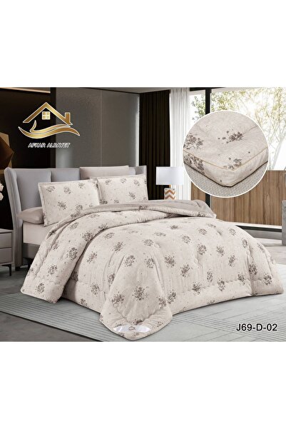 Afkar Albayet Summer Cotton Etheric Sheet 6 Pieces Nefren - Quilted and Elast...