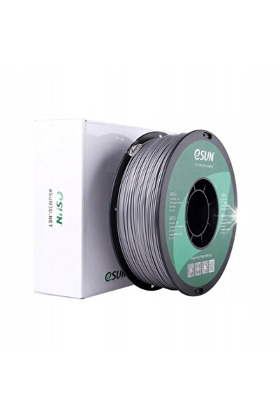 eSun Filament ABS+ argintiu pe rolă 1.75mm