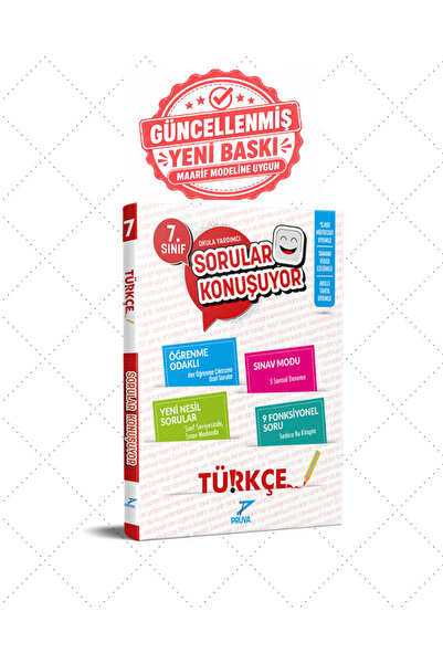 Pruva Akademi 7. SINIF TÜRKÇE SORULAR KONUŞUYOR 2027 MAARİF MODEL