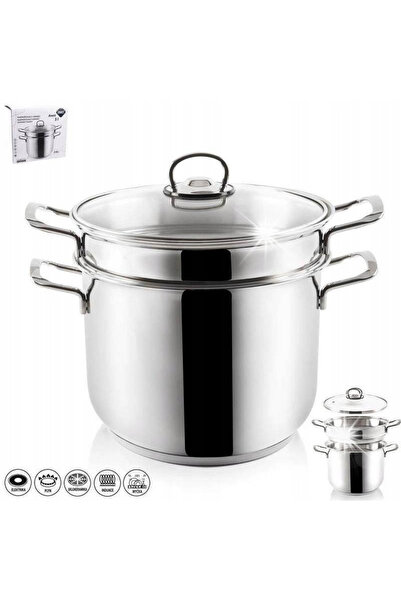 ARTEMİSPAK Oală cu aburi Premium 5L, compatibilă cu inducție și gaz