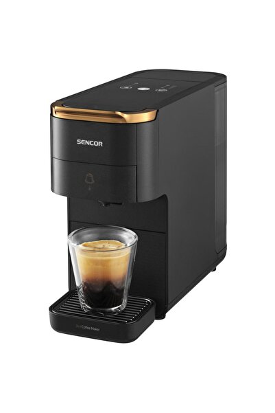 Sencor MAȘINĂ DE CAFEA CU CAPSULE 3 ÎN 1 1550W 20 BAR 1,5L ACCESORII NEGRU